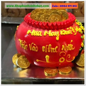 Bánh Sinh Nhật Hũ Vàng - VA139